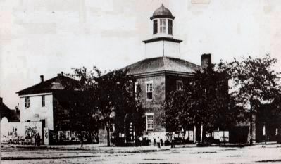 Vermilion County Courthouse and Jail - 1832 - 1872 image. Click for full size.
