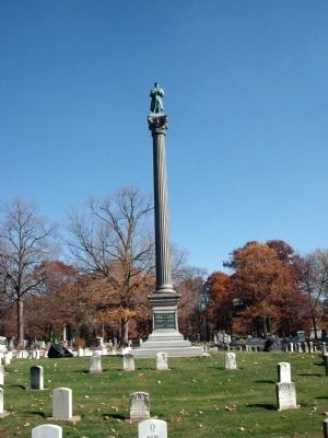 Wide View - - Soldiers of Vermilion County Illinois Marker image. Click for full size.