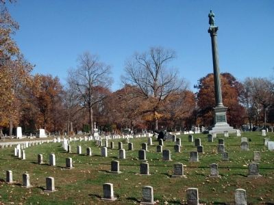 Front Left View - - Soldiers of Vermilion County Illinois Marker. Click for full size. Front Left View - - Soldiers of Vermilion County Illinois Marker image. Click for full size.