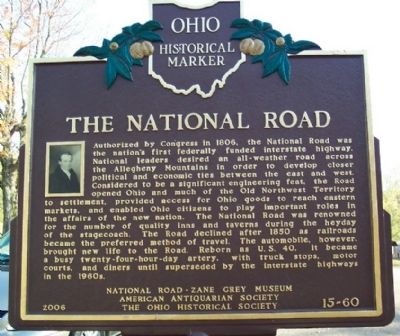 The National Road Marker (side B) image. Click for full size.