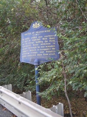 Marker on Wilmington Pike. Click for full size. Marker on Wilmington Pike image. Click for full size.
