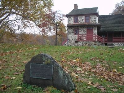 Marker in Brandywine Battlefield Park. Click for full size. Marker in Brandywine Battlefield Park image. Click for full size.