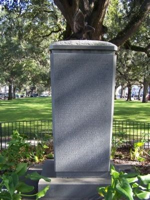 The Chatham Artillery Marker, west face image. Click for full size.