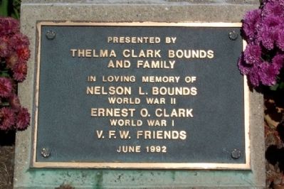 Fairmount Cemetery Flagpole Marker image. Click for full size.