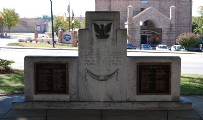 Newberry County World War II Monument Marker. Click for full size. Newberry County World War II Monument Marker image. Click for full size.