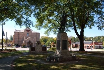 Newberry County World War I and II Monuments. Click for full size. Newberry County World War I and II Monuments image. Click for full size.