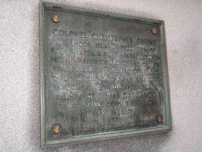Left Side of Monument. Click for full size. Left Side of Monument image. Click for full size.
