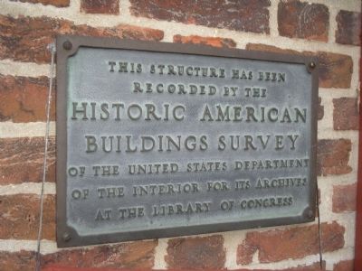 Whitall House Plaque. Click for full size. Whitall House Plaque image. Click for full size.