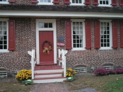 Whitall House Doorway. Click for full size. Whitall House Doorway image. Click for full size.
