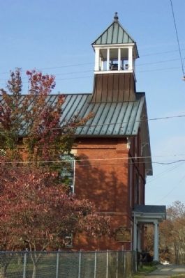 Lelia Morris & Trinity Methodist Episcopal Church Marker. Click for full size. Lelia Morris & Trinity Methodist Episcopal Church Marker image. Click for full size.
