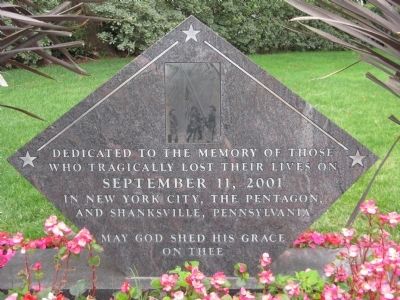 September 11, 2001 Marker. Click for full size. September 11, 2001 Marker image. Click for full size.