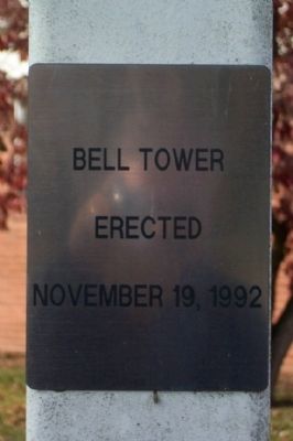 Bell Tower Marker image. Click for full size.