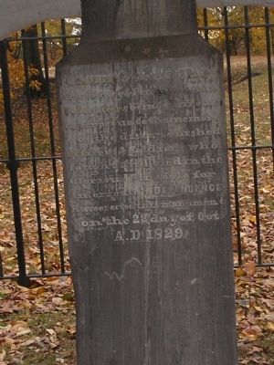 Side of Battle of Red Bank Monument image. Click for full size.