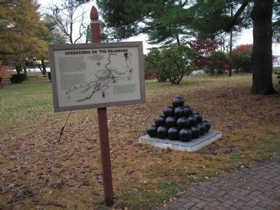 Marker in Red Bank Historical Park image. Click for full size.