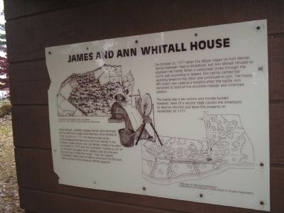 James and Ann Whitall House Marker image. Click for full size.