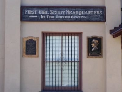 First Girl Scout Headquarters in America image. Click for full size.