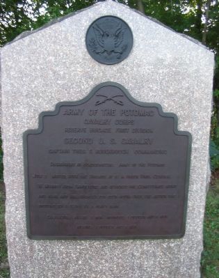 Second U.S. Cavalry Tablet image. Click for full size.