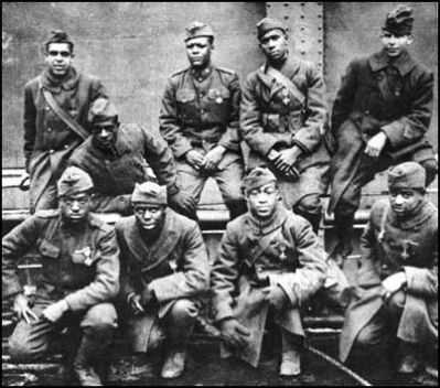 Members of the 369th Infantry image. Click for full size.
