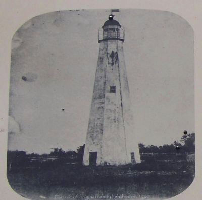 The First Lighthouse ~ 1810 Marker. Click for full size. The First Lighthouse ~ 1810 Marker image. Click for full size.