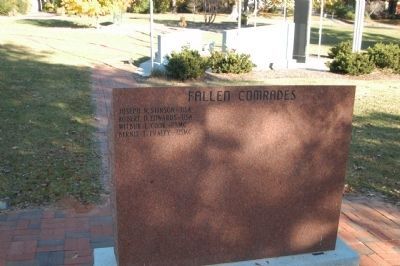 Purple Heart Memorial Marker - reverse. Click for full size. Purple Heart Memorial Marker - reverse image. Click for full size.