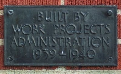 Earlier Township Public Service Building Marker. Click for full size. Earlier Township Public Service Building Marker image. Click for full size.