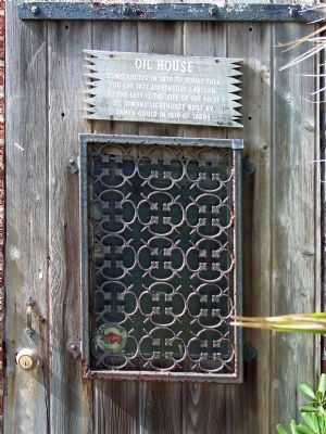 Oil House Door image. Click for full size.