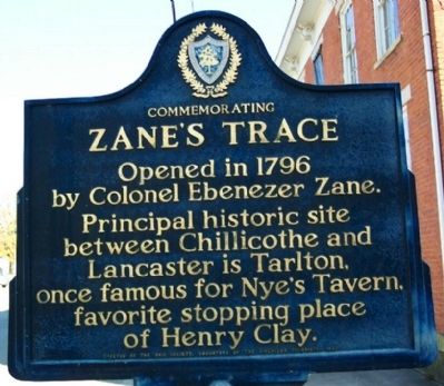 Zane's Trace Marker image. Click for full size.