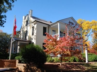 Rose Hill Mansion -<br>Rear (South) Side. Click for full size. Rose Hill Mansion -<br>Rear (South) Side image. Click for full size.