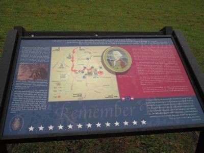 General Wayne’s Encampment Marker. Click for full size. General Wayne’s Encampment Marker image. Click for full size.