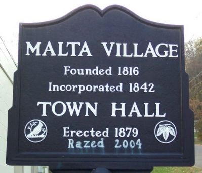 Malta Town Hall Marker image. Click for full size.