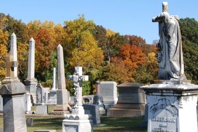 Presbyterian Cemetery. Click for full size. Presbyterian Cemetery image. Click for full size.