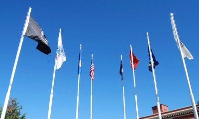 Union County Veterans Memorial - Flag Detail. Click for full size. Union County Veterans Memorial - Flag Detail image. Click for full size.