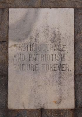 Union County Confederate Monument - North Side. Click for full size. Union County Confederate Monument - North Side image. Click for full size.