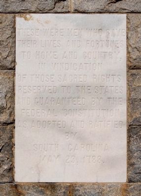 Union County Confederate Monument - South Side. Click for full size. Union County Confederate Monument - South Side image. Click for full size.