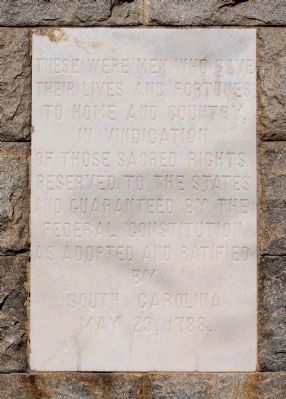 Union County Confederate Monument - South Side image. Click for full size.