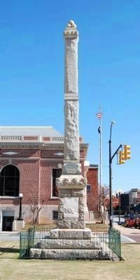 Union County<br>Confederate Monument<br>(West) image. Click for full size.