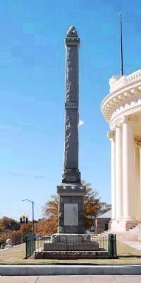 Union County<br>Confederate Monument<br>(East) image. Click for full size.