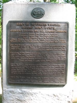 Johnson's Division Tablet. Click for full size. Johnson's Division Tablet image. Click for full size.