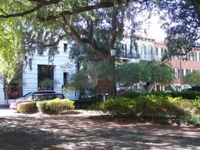 Ancient and Accepted Scottish Rite of Freemansonry Marker at Madison Square, in Savannah image. Click for full size.