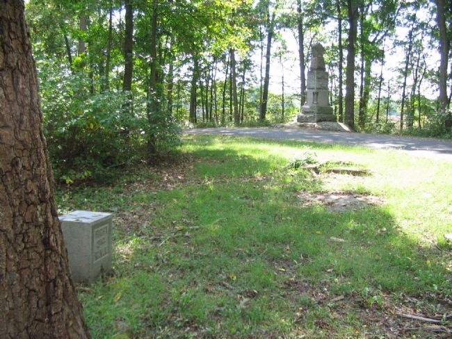 Looking from the Regiment's Right Flank Marker image. Click for full size.