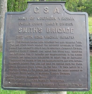 Smith's Brigade Tablet image. Click for full size.