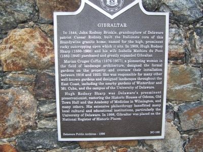 Gibraltar Marker image. Click for full size.