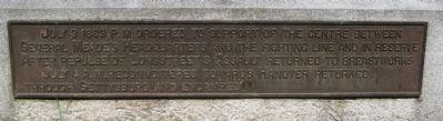 Plaque at Base of Monument image. Click for full size.