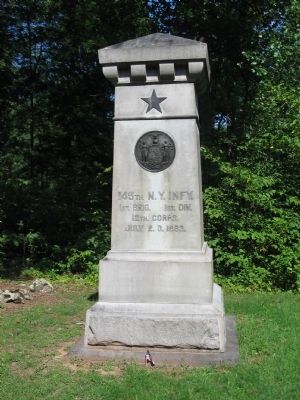 145th New York Infantry Monument image. Click for full size.