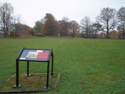 Marker on the Paoli Battlefield. Click for full size. Marker on the Paoli Battlefield image. Click for full size.
