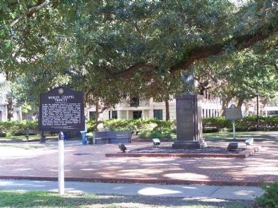 Wesley Chapel Trinity Marker at Reynolds Square, Savannah. Click for full size. Wesley Chapel Trinity Marker at Reynolds Square, Savannah image. Click for full size.