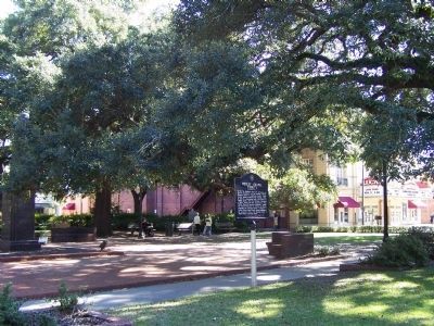 Wesley Chapel Trinity Marker. Click for full size. Wesley Chapel Trinity Marker image. Click for full size.