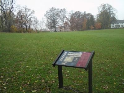 Marker on the Paoli Battlefield. Click for full size. Marker on the Paoli Battlefield image. Click for full size.