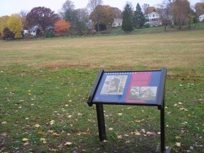 Marker on the Paoli Battlefield image. Click for full size.