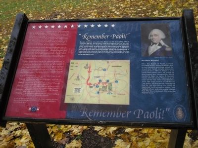 "Remember Paoli!" Marker. Click for full size. "Remember Paoli!" Marker image. Click for full size.